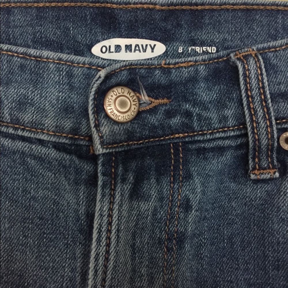 old navy boyfriend/mom jeans fit